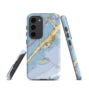 Catamaran Boatyard (Islamorada, FL) NOAA Chart Samsung Phone Case