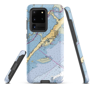 Catamaran Boatyard (Islamorada, FL) NOAA Chart Samsung Phone Case