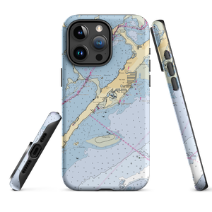 Catamaran Boatyard (Islamorada, FL) NOAA Chart  Tough iPhone Case