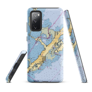 Calusa Camp Resort Marina (Islamorada, FL) NOAA Chart Samsung Phone Case