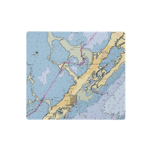 Calusa Camp Resort Marina (Islamorada, FL) NOAA Chart  Gaming Mouse Pad