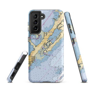 Key Largo Kampground & Marina (Islamorada, FL) NOAA Chart Samsung Phone Case