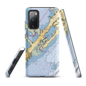 Key Largo Kampground & Marina (Islamorada, FL) NOAA Chart Samsung Phone Case