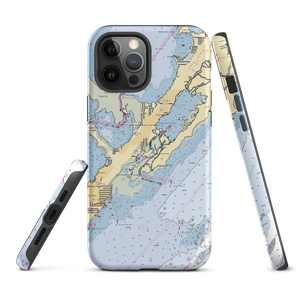 John Pennekamp State Park Marina (Islamorada, FL) NOAA Chart  Tough iPhone Case