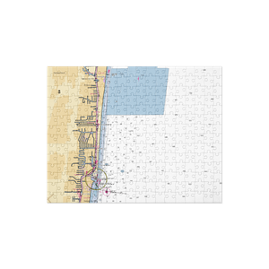 Lighthouse Point Yacht & Racquet Club (Hollywood, FL) NOAA Chart Jigsaw Puzzle