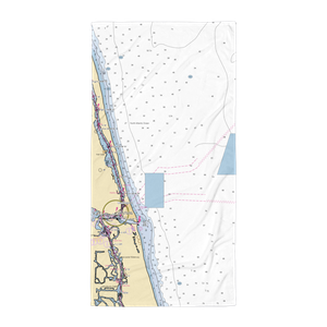 Gilbane Boatworks (Hobe Sound, FL) NOAA Chart Towel