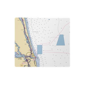 The Pointe Hotel (Hobe Sound, FL) NOAA Chart  Gaming Mouse Pad