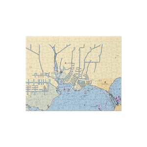 Charlotte Harbor Community Sailing Center (Port Charlotte, FL) NOAA Chart Jigsaw Puzzle