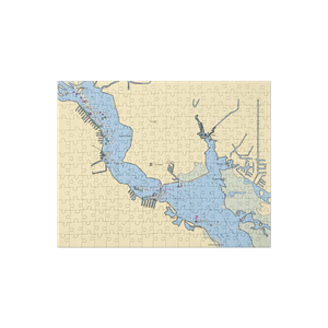 Gulf Coast Marine Center II (Port Charlotte, FL) NOAA Chart Jigsaw Puzzle