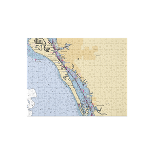 Hidden Harbor Marina (Sarasota, FL) NOAA Chart Jigsaw Puzzle