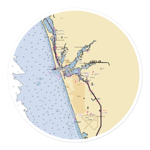 Fisherman's Wharf Marina - FL (Venice, FL) NOAA Chart Sticker