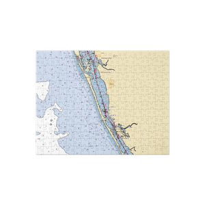 Spanish Pointe Marina Restaurant (Osprey, FL) NOAA Chart Jigsaw Puzzle