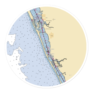 Spanish Pointe Marina Restaurant (Osprey, FL) NOAA Chart Sticker