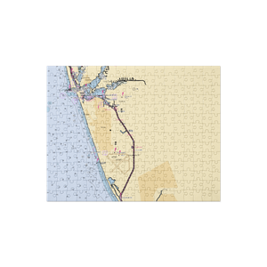 MarineMax Venice (Englewood, FL) NOAA Chart Jigsaw Puzzle