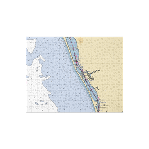 South Bay Yacht & Racquet Club Marina (Nokomis, FL) NOAA Chart Jigsaw Puzzle