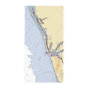Gulf Harbor Marina (Nokomis, FL) NOAA Chart Towel