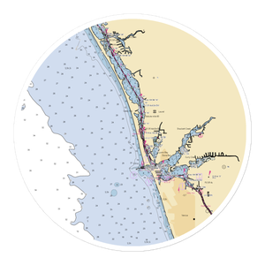 Gulf Harbor Marina (Nokomis, FL) NOAA Chart Sticker