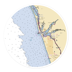 Crow's Nest Marina, Restaurant & Tavern (Nokomis, FL) NOAA Chart Sticker