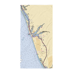 Tarpon Marina (Venice, FL) NOAA Chart Towel