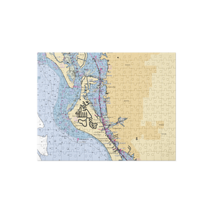 Field Club (Sarasota, FL) NOAA Chart Jigsaw Puzzle