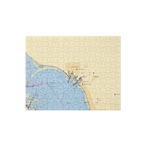 Bahia Mar West Marina (Bradenton, FL) NOAA Chart Jigsaw Puzzle