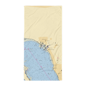 Bahia Mar West Marina (Bradenton, FL) NOAA Chart Towel