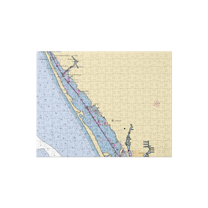 Royal Palm Marina (Venice, FL) NOAA Chart Jigsaw Puzzle