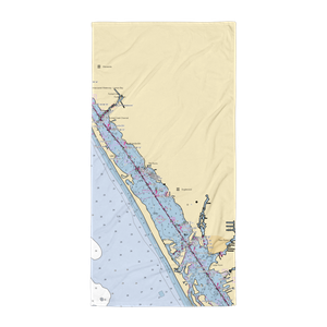 Royal Palm Marina (Venice, FL) NOAA Chart Towel