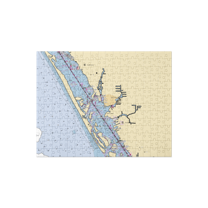 Skip's Placida Marina (Rotonda West, FL) NOAA Chart Jigsaw Puzzle