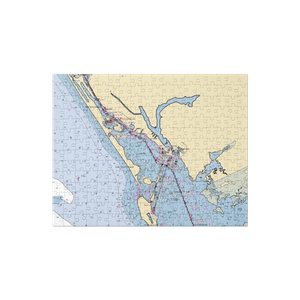 Eldred's Marina (Placida, FL) NOAA Chart Jigsaw Puzzle