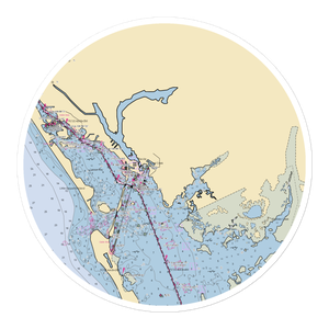 Gasparilla Marina (Placida, FL) NOAA Chart Sticker