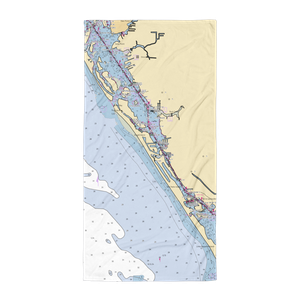 Palm Harbour Marina (Rotonda West, FL) NOAA Chart Towel