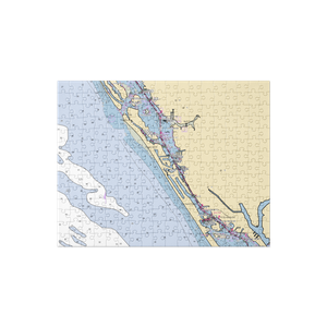 Cape Haze Marina (Rotonda West, FL) NOAA Chart Jigsaw Puzzle