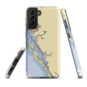 Stump Pass Marina (Rotonda West, FL) NOAA Chart Samsung Phone Case