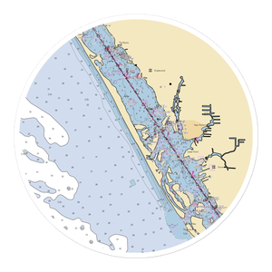 Chadwick Cove Marina (Rotonda West, FL) NOAA Chart Sticker