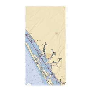 Harbor at Lemon Bay (Rotonda West, FL) NOAA Chart Towel