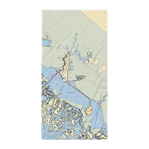 Glades Haven Marina (Naples, FL) NOAA Chart Towel