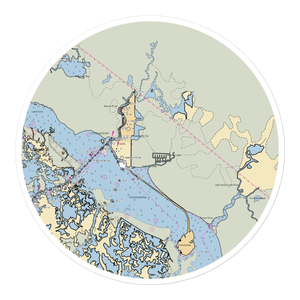 Glades Haven Marina (Naples, FL) NOAA Chart Sticker