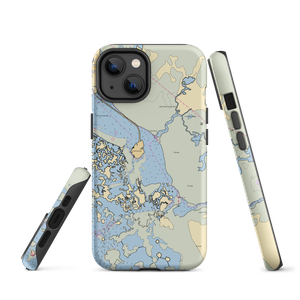 Chokoloskee Island Park and Marina (Everglades City, FL) NOAA Chart  Tough iPhone Case