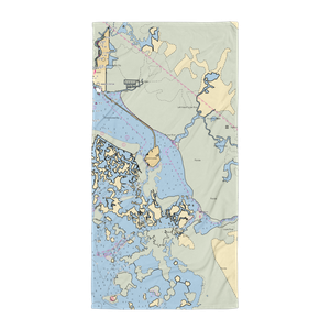 Chokoloskee Island Park and Marina (Everglades City, FL) NOAA Chart Towel