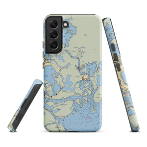 Safe Harbor Calusa Island (Marco Island, FL) NOAA Chart Samsung Phone Case