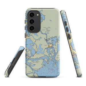 Safe Harbor Calusa Island (Marco Island, FL) NOAA Chart Samsung Phone Case