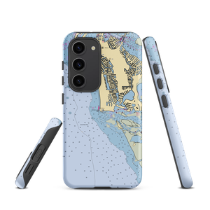 Caxambas Pass Park and Marina (Marco Island, FL) NOAA Chart Samsung Phone Case