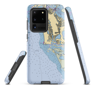 Caxambas Pass Park and Marina (Marco Island, FL) NOAA Chart Samsung Phone Case