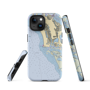 Caxambas Pass Park and Marina (Marco Island, FL) NOAA Chart  Tough iPhone Case