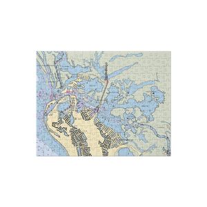 Marco Island Marina (Marco Island, FL) NOAA Chart Jigsaw Puzzle