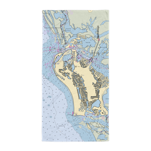 PORT 32 Marco Island (Marco Island, FL) NOAA Chart Towel