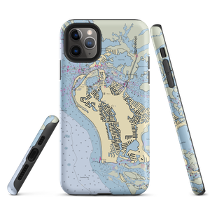 Esplanade Marina (Marco Island, FL) NOAA Chart  Tough iPhone Case