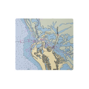 Rose Marina (Marco Island, FL) NOAA Chart  Gaming Mouse Pad