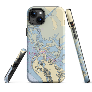 Pelican Bend Restaurant & Marina (Marco Island, FL) NOAA Chart  Tough iPhone Case